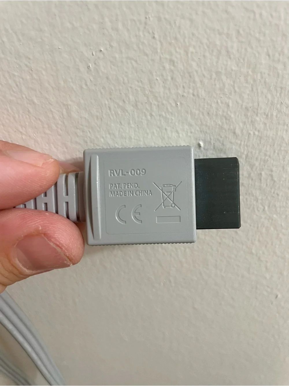 Original Nintendo Wii AV Cable RVL-009 Video Audio Cord OEM TESTED WORKING